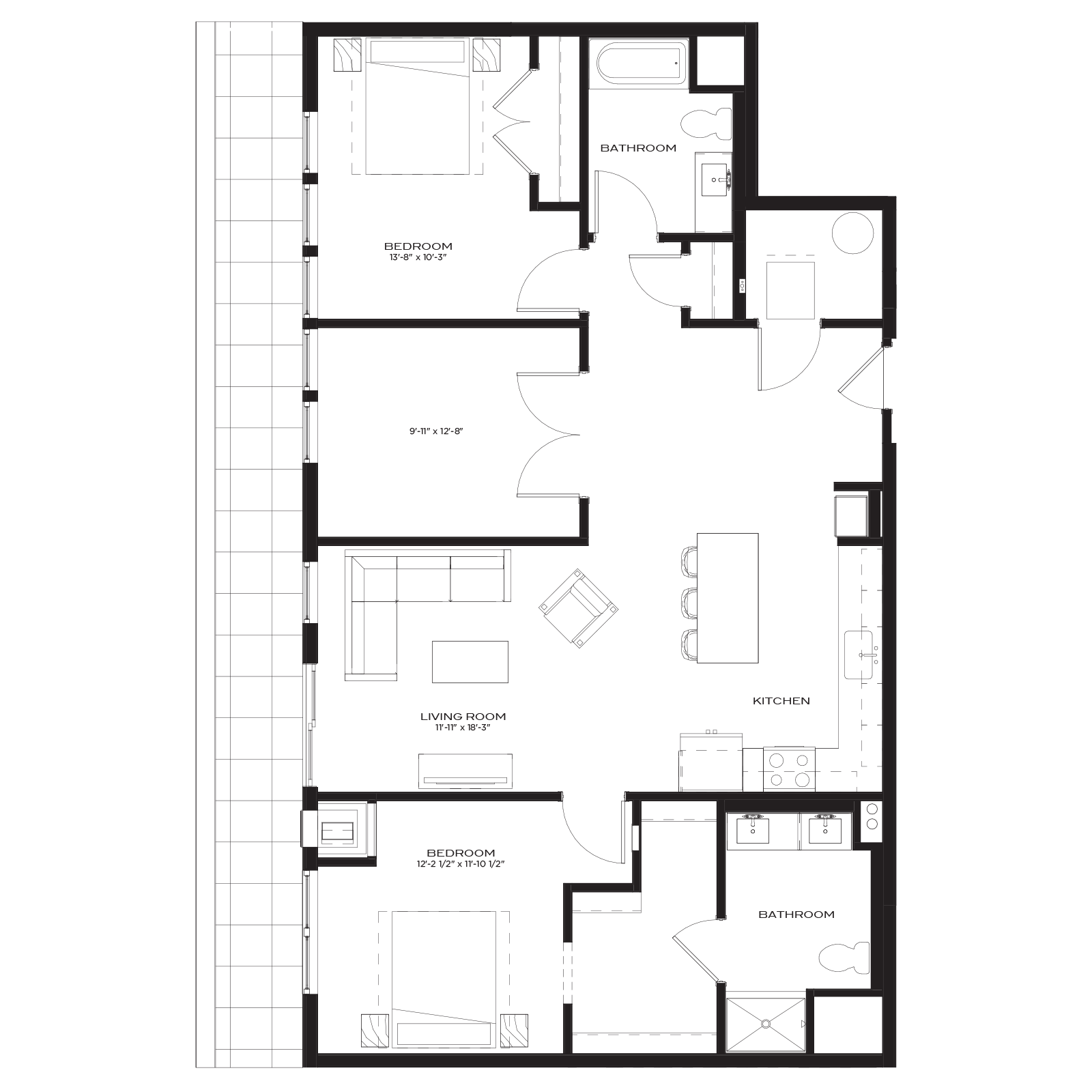 The Marke Floor Plan D2