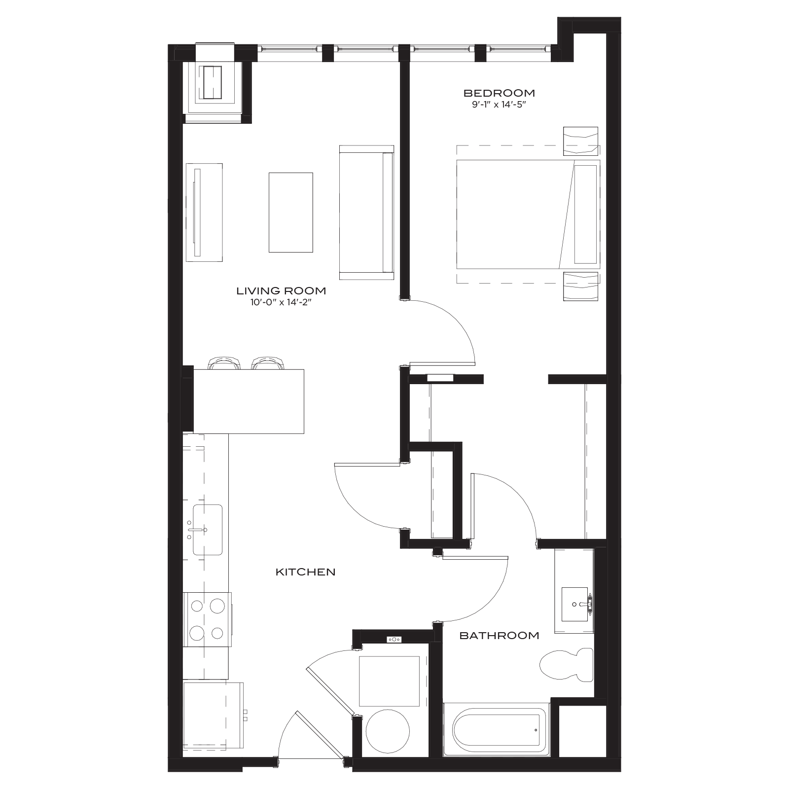 The Marke Floor Plan AA5