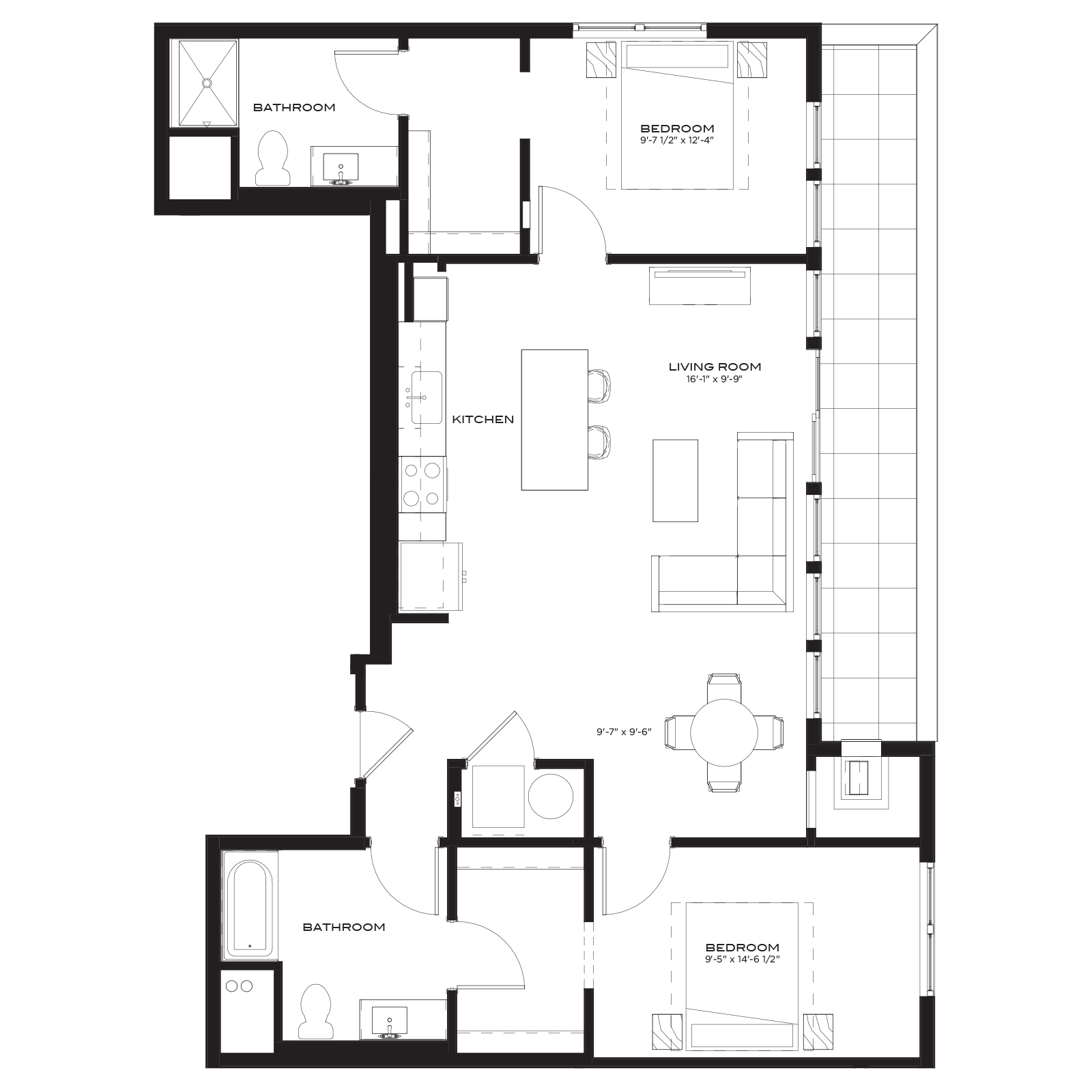 The Marke Floor Plan B8